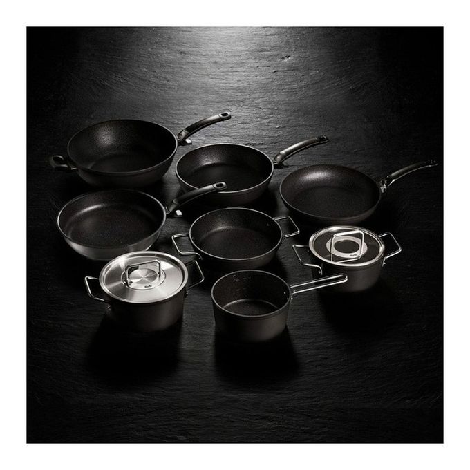 Fissler Adamant 4,9 L Nero, Acciaio inox