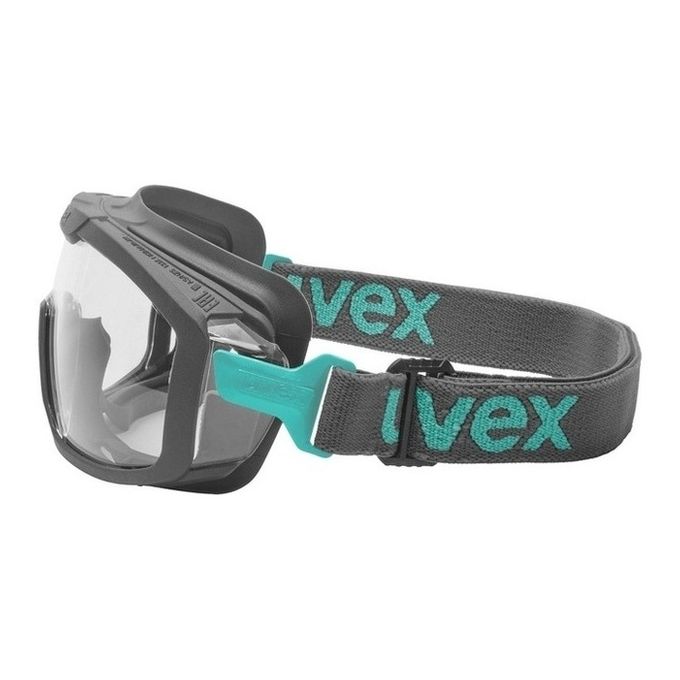 Uvex i-guard+ Occhialini di sicurezza Policarbonato (PC) Nero, Blu