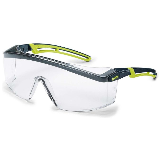 Uvex 9164285 occhialini e occhiali di sicurezza Lime, Nero