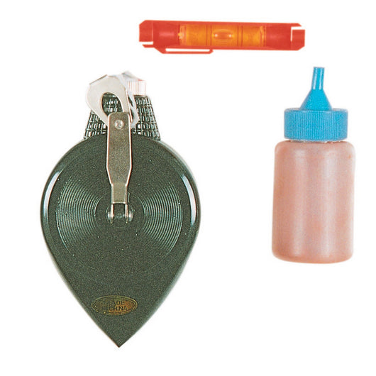 tracciatore confezione con livella e polvere 42013 cod:ferx.1969