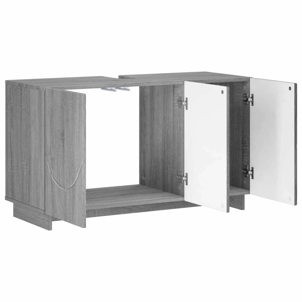 Mobile da bagno Sonoma grigio 101 x 41 x 58 cm 8011627