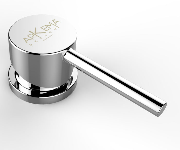 Doccia Solare da Esterno con Nebulizzatore Miscelatore e Doccetta Mobile Arkema Jolly Go Grigio Antracite