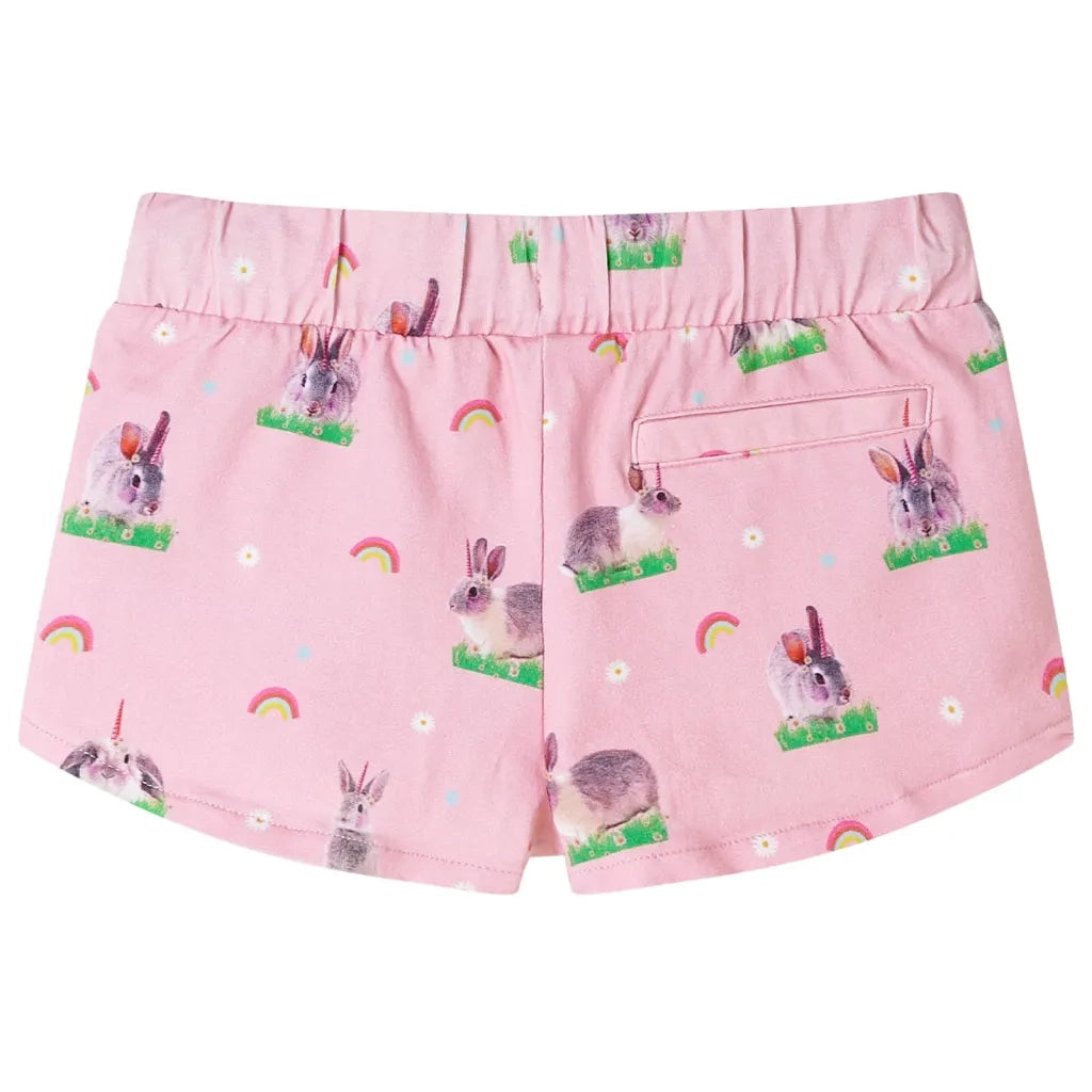 Pantaloncini per Bambini con Coulisse Rosa Chiaro 128 CFW7102293