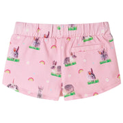 Pantaloncini per Bambini con Coulisse Rosa Chiaro 128 CFW7102293