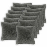 Federa 12 pcs HEERLEN Grigio Chiaro 45 x 45 cm Fleece PV 910623
