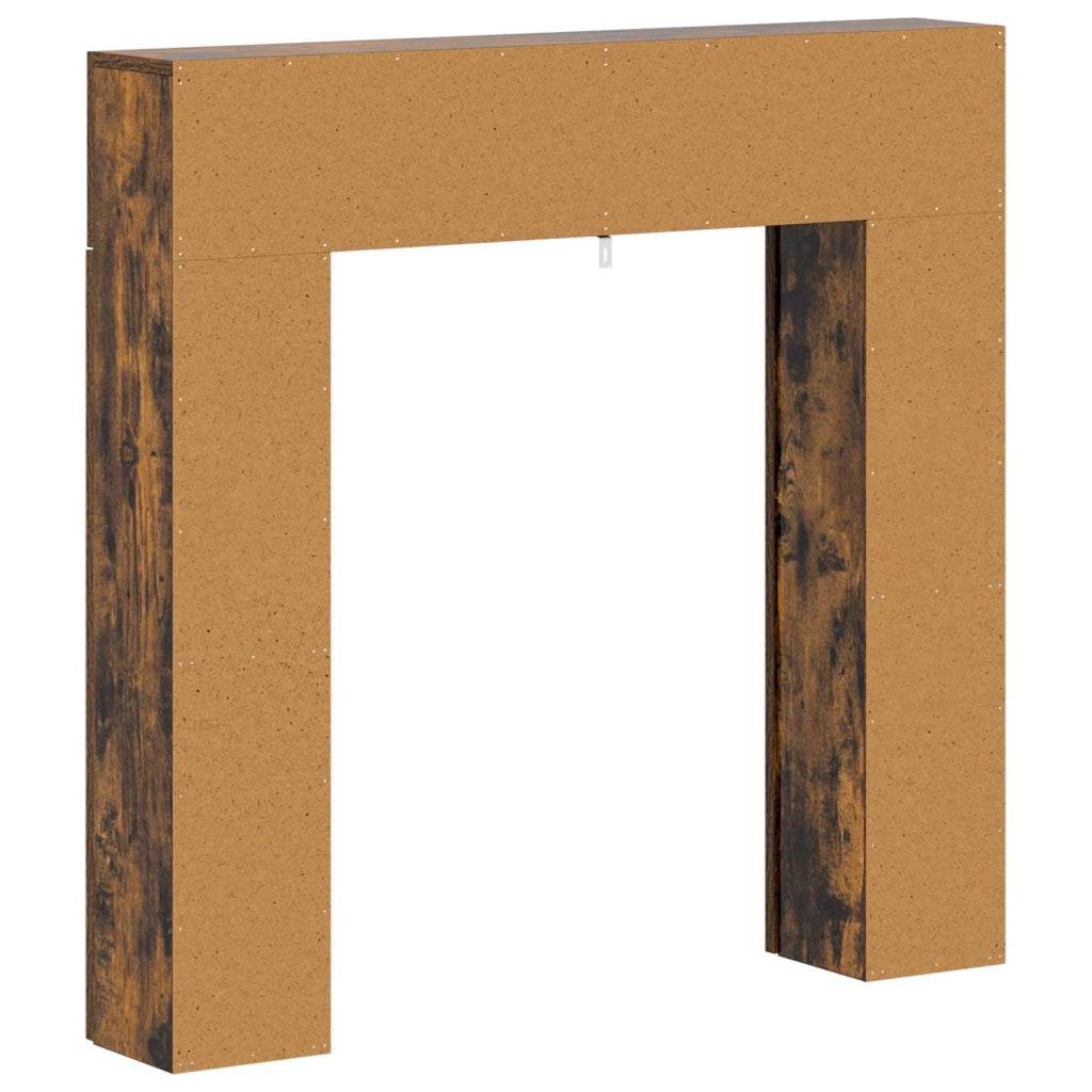 Cornice per camino Rovere Fumo 102 x 18 x 100,5 cm 8006602