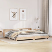 Letto senza Materasso 200x200 cm in Legno Massello di Pino 3302267