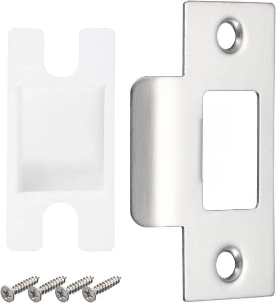 Pannello di allacciamento per porte 70 mm x 40,3 mm Acciaio inossidabile - Per cancelli e stipiti di porte