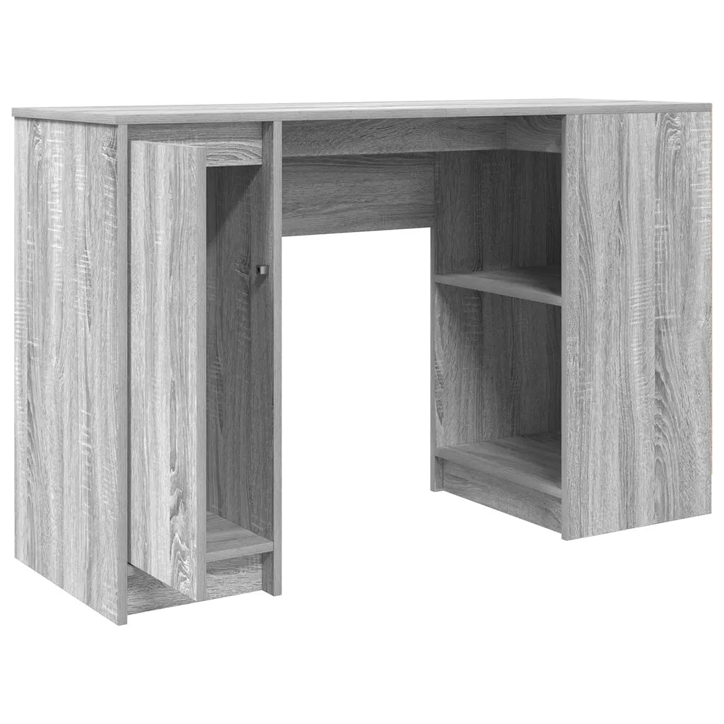 vidaXL Scrivania Grigio Sonoma 120x42x76 cm in Legno Multistrato