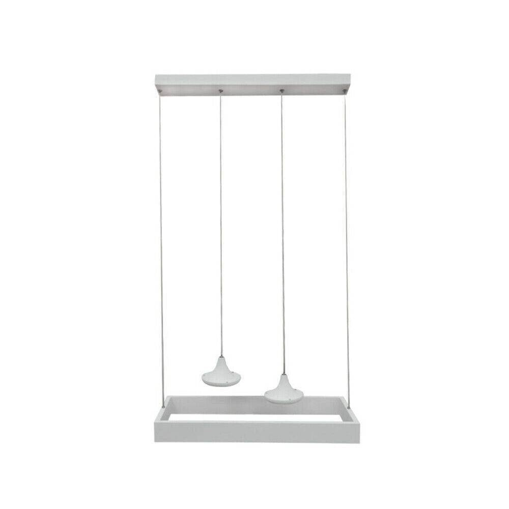 Trade Shop - Lampadario Led Moderno Minimal Lampada Sospensione 40w Luce Calda Naturale Lp-08b -