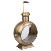 Candeliere in metallo dorato 33x21x47h