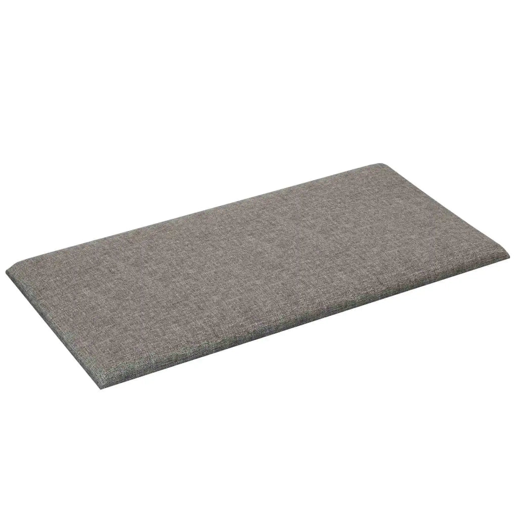 Testiera da Parete 12 pcs Grigio chiaro 60 x 30 cm Tessuto 4008344