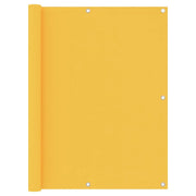 Schermo per balcone schermo per la privacy 120 x 400 cm tessuto Oxford giallo 02_0010186