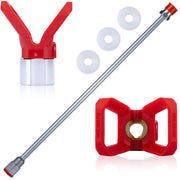 Lancia per Pistola a Spruzzo 150cm – Set con 4 Guarnizioni e Protezione Ugello in Acciaio Inox | Filettatura 7/8''
