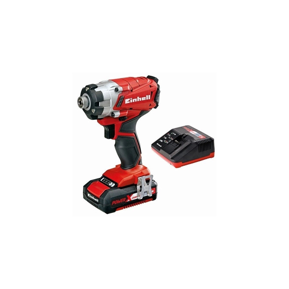 Trade Shop - Avvitatore A Impulsi A Batteria Einhell Te-ci 18 Li Kit Batteria 18v 1,5 Ah -