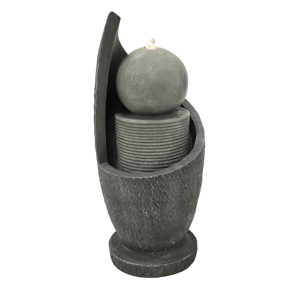 Fontana da Giardino Elettrica con LED e Cascata – Zen Cascade