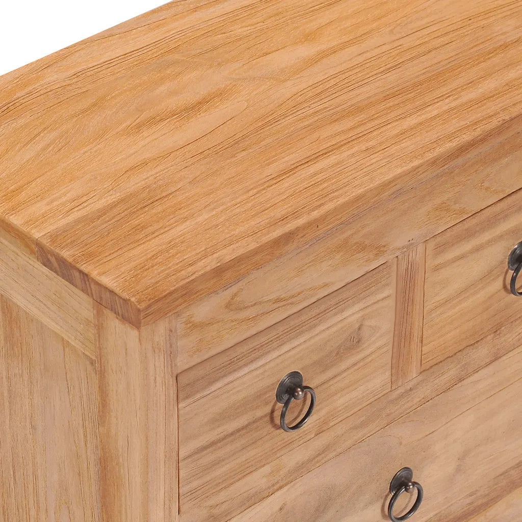 Credenza | Madia | Buffet da pranzo | Armadio da pranzo 50x30x90 cm in Legno Massello di Teak