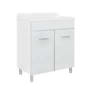 LAVATOIO CON MOBILE IN LEGNO E VASCA IN ABS CON STRIZZATOIO- L cm. 70 x P cm. 40- DH- pezzi 1