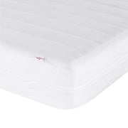 Letto con Materasso Marrone 100x200cm in Similpelle