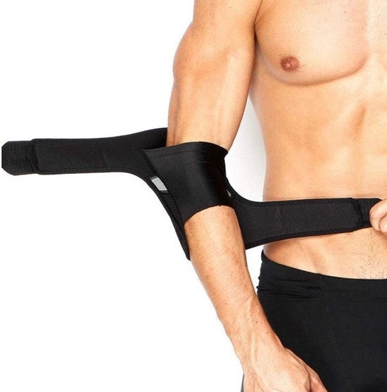Supporto Articolare Flessibile - Respirante - Compressivo - Rivestimento a Schiuma - Sostegno - Alleviamento del Dolore - Cuffio Articolare