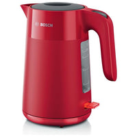 Bosch TWK2M164 bollitore elettrico 1,7 L 2400 W Nero, Grigio, Rosso