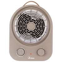 Ardes AR4F17 stufetta elettrica Interno Beige, Bianco 2000 W Riscaldatore ambiente elettrico con ventilatore