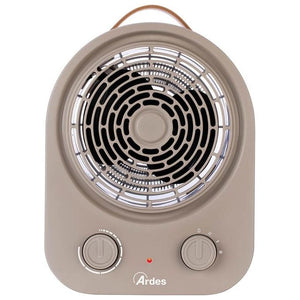 Ardes AR4F17 stufetta elettrica Interno Beige, Bianco 2000 W Riscaldatore ambiente elettrico con ventilatore