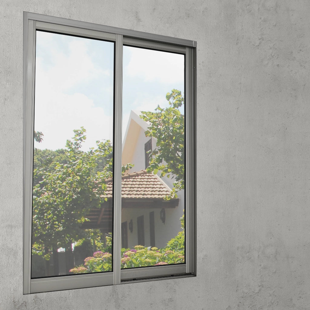 [casa.pro] Pellicola Riflettente per Finestra Autoadesiva 50 cm  x 5 m Argento a Specchio Protezione Sole e Vista