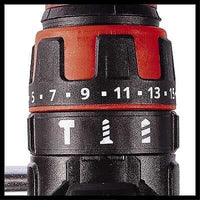 Einhell TE-CD 48 1500 Giri/min Senza chiave 1,41 kg Nero, Rosso