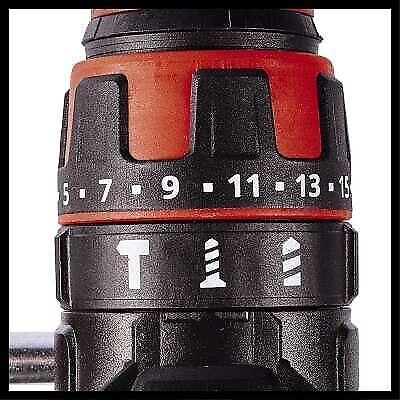 Einhell TE-CD 48 1500 Giri/min Senza chiave 1,41 kg Nero, Rosso