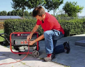 Einhell TC-PG 35/E5 gruppo elettrogeno 4100 W 15 L Benzina Nero, Rosso