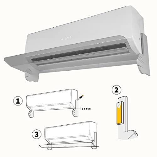 I-Genio 909 Deflettore Aria Universale per Condizionatori a Split Regolabile