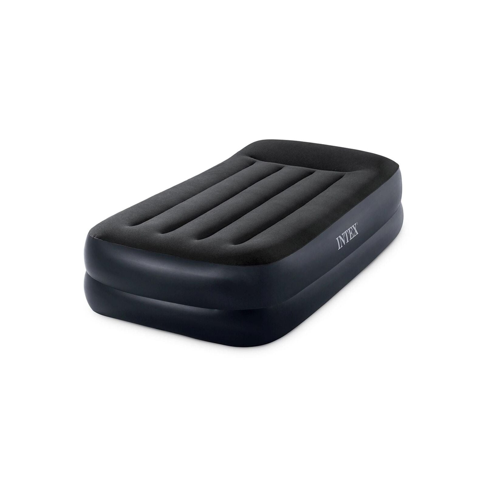 Intex Materasso Dura-Beam Pillow Rest Singolo Con Tecnologia Fiber Tech, Pompa
