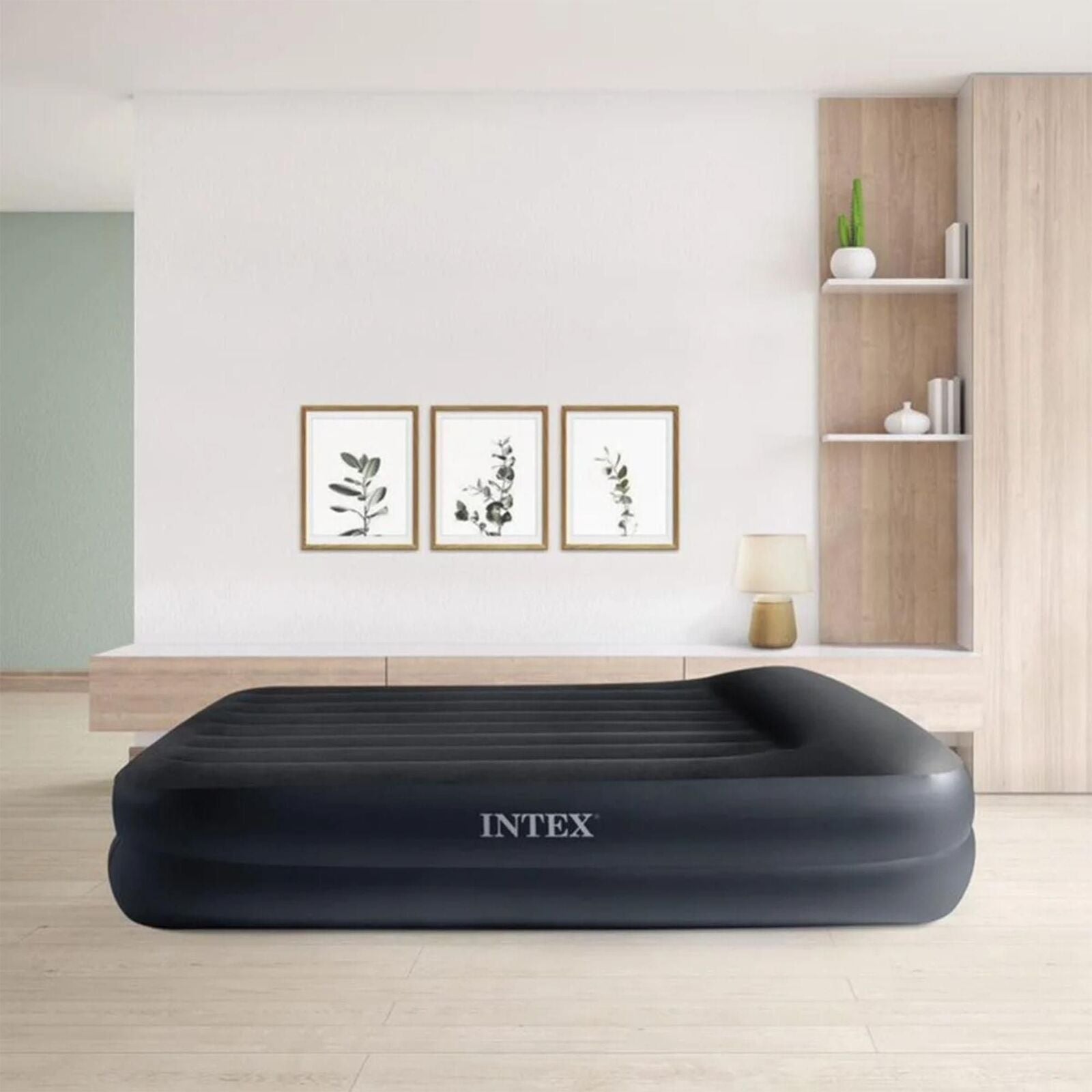 Intex 64124ND Materasso Dura-Beam Pillow Rest Raised Autogonfiante 152x203x42 cm