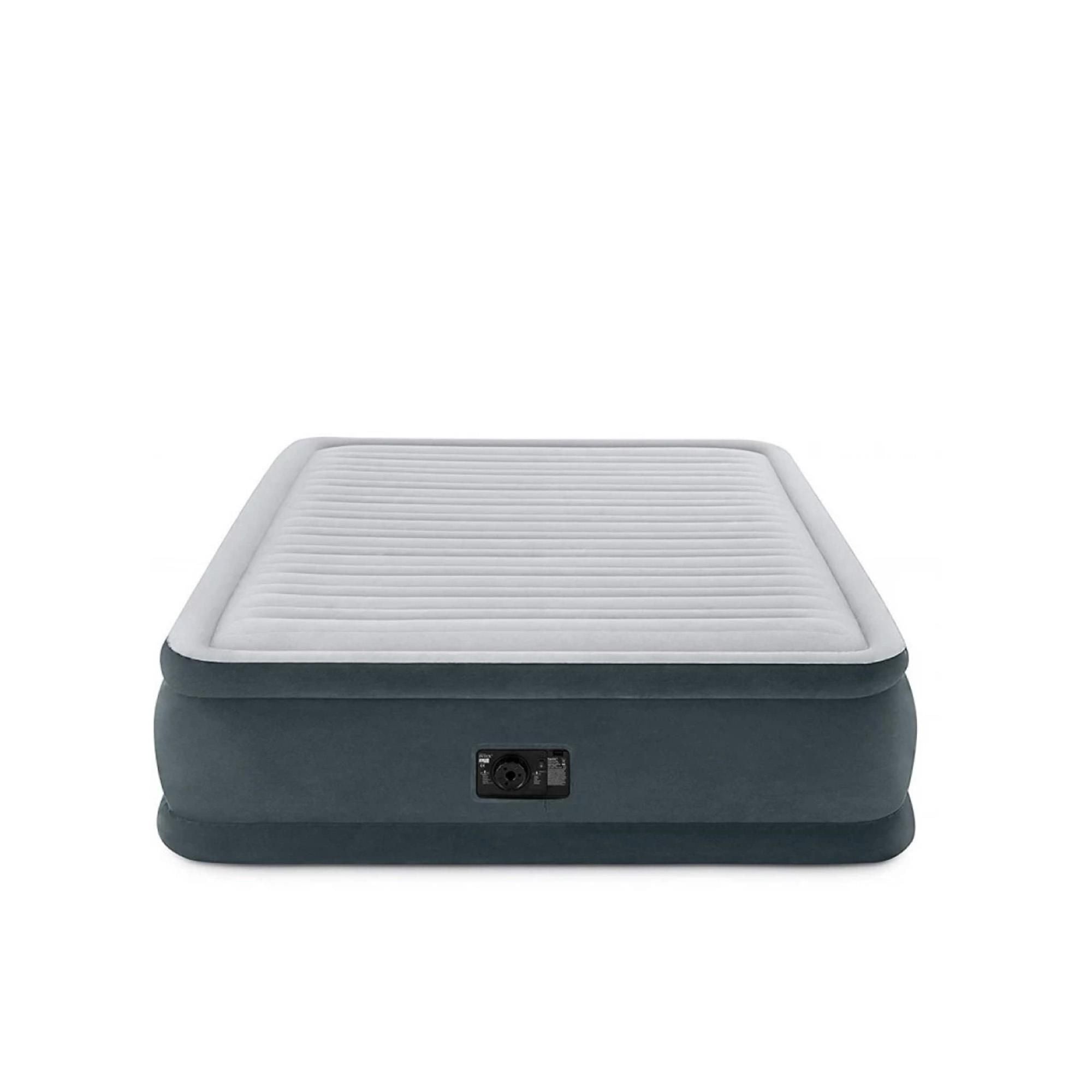 Intex 64414ND Materasso Dura-Beam Comfort Plush Elevated Matrimoniale 152x203x46 cm Matrimoniale Versione 2023