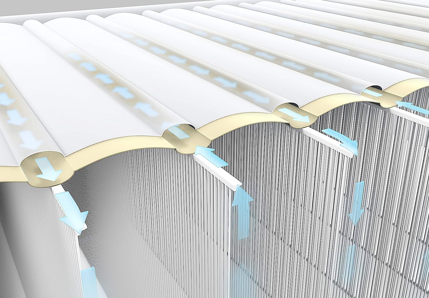 Intex 64414ND Materasso Dura-Beam Comfort Plush Elevated Matrimoniale 152x203x46 cm Matrimoniale Versione 2023