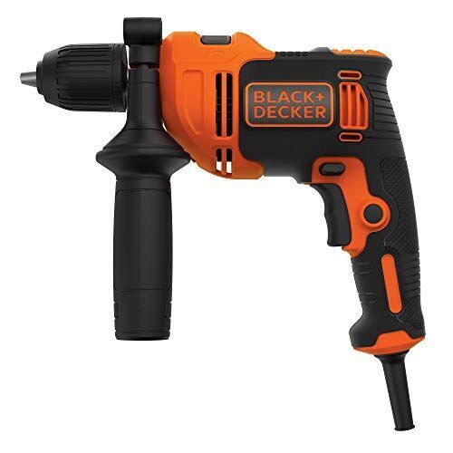 Black & Decker beh710 K-qs perceuse à Percussion 710 W, 230 V, Orange Et Noir