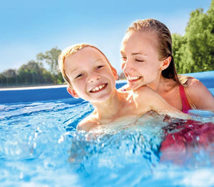 Intex 28106NP piscina fuori terra Piscina gonfiabile Piscina rotonda 1942 L Blu