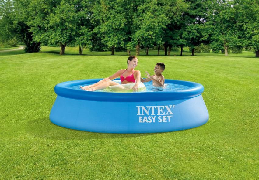 Intex 28106NP piscina fuori terra Piscina gonfiabile Piscina rotonda 1942 L Blu