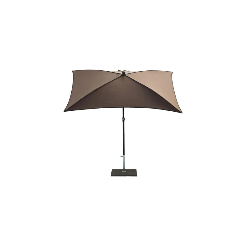 Ombrellone a palo centrale Border rett.210x130 Made in Italy - Talpa