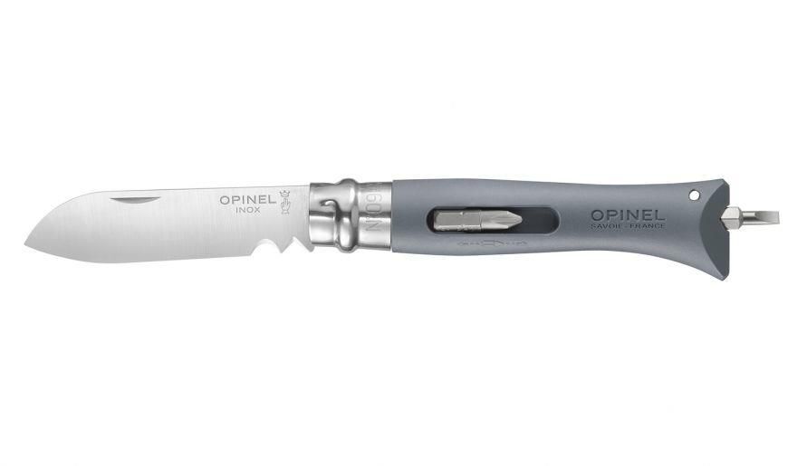Opinel N°09 Camper/scout Grigio