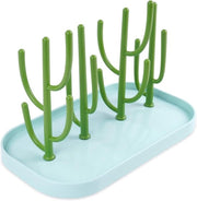 Droger per bambino, con forma di albero, con serbatoio d'acqua rimovibile, adatto per biberon, piatti, biberon e bicchieri, verde