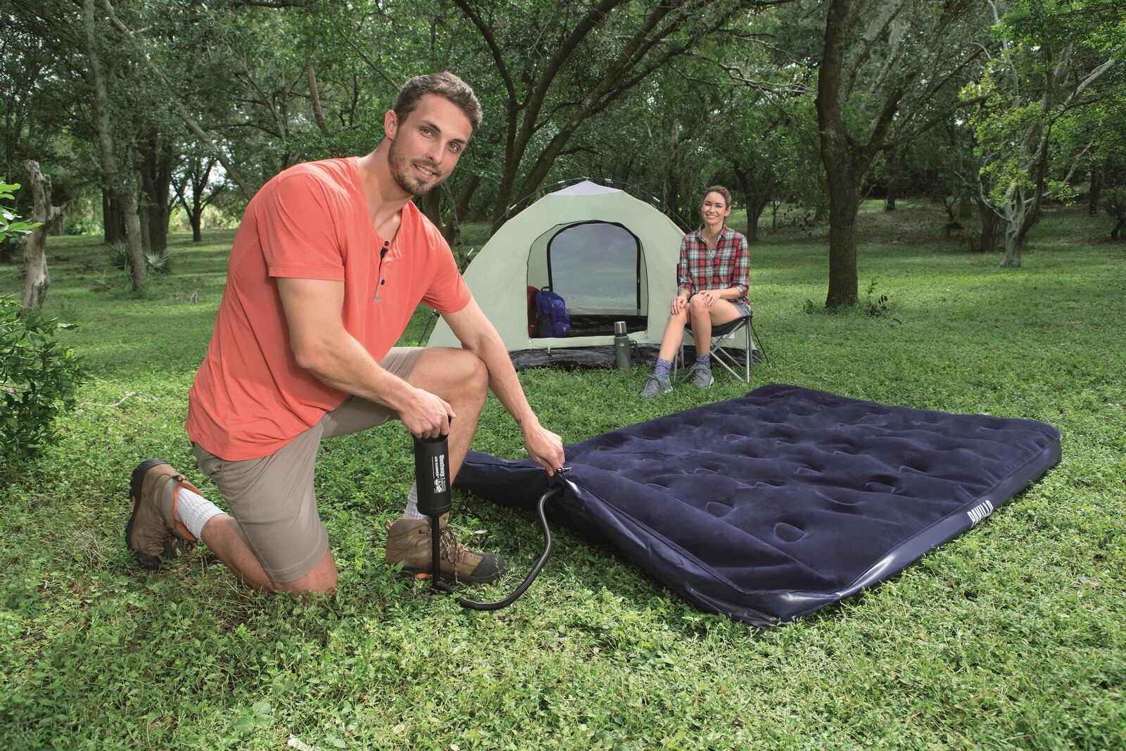 Bestway 67225 materasso ad aria Doppio materasso Blu