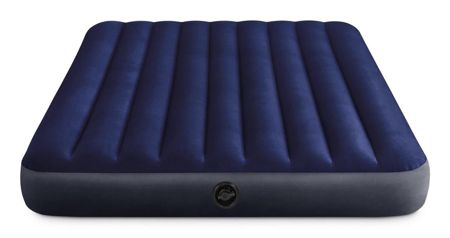 Intex DuraBeam Classic Downy Queen Materasso Matrimoniale 152x203x25cm con Tecnologia Fiber Tech