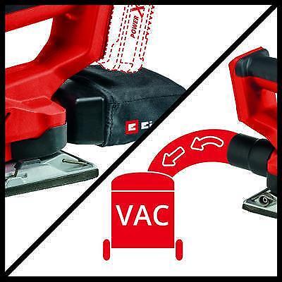 Einhell TE-OS 18/230 Li Solo Levigatrice a fogli 11000 Giri/min 22000 OPM Nero, Rosso