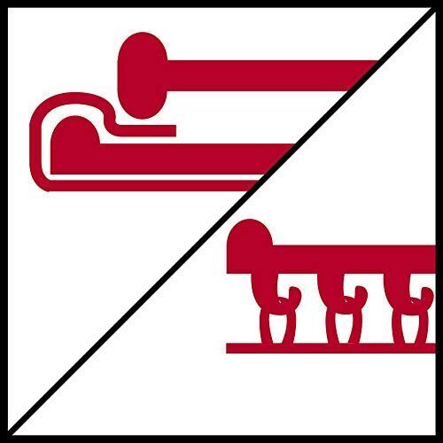 Einhell TE-OS 18/230 Li Solo Levigatrice a fogli 11000 Giri/min 22000 OPM Nero, Rosso