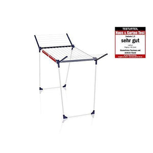 Leifheit Pegasus 180 Classic Stendibiancheria da pavimento Blu, Bianco