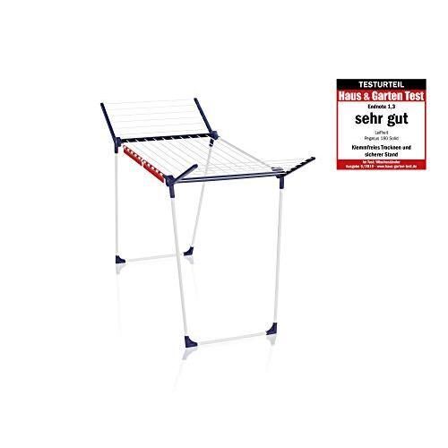 Leifheit Pegasus 180 Classic Stendibiancheria da pavimento Blu, Bianco