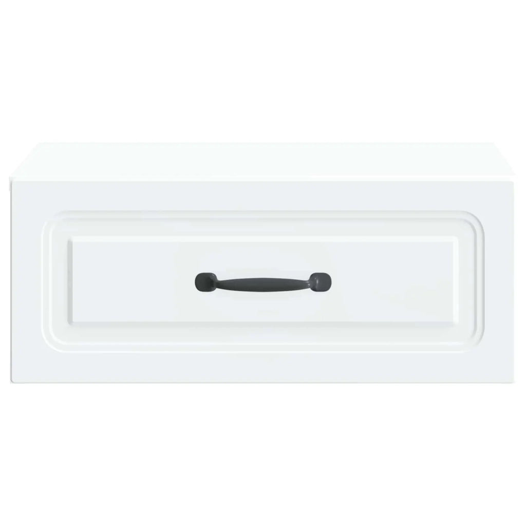 Mobiletto da notte a muro 2 pcs Bianco 49 x 34,5 x 20 cm 899296