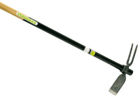 Zappa Quadra Bidente in Acciaio con Manico in Legno 140 cm Rama